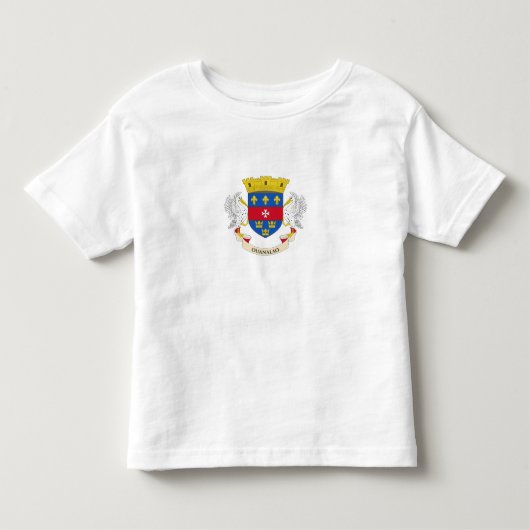 サンバルテルミー旗 トドラーTシャツ (正面)