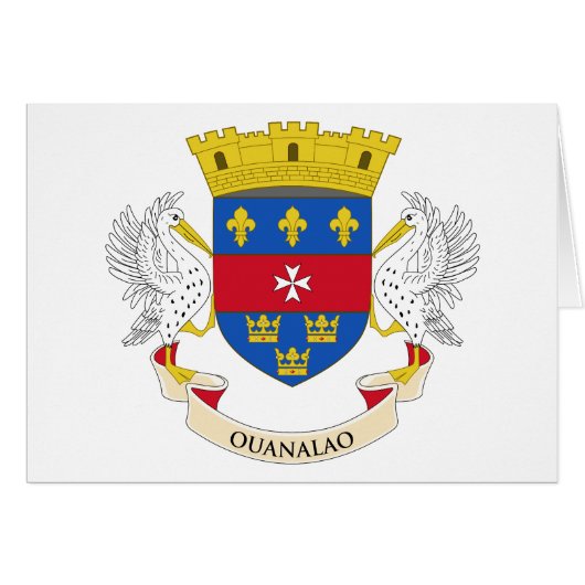 サンバルテレミー国旗 (正面横)