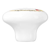 サンバルテレミー国旗 セラミックノブ (側面)