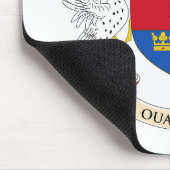 サンバルテレミー国旗 マウスパッド (コーナー)