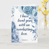 サンバレンタインの饗宴恵み聖なる書物、 経典引用文 カード (黄色い花)