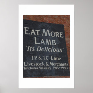 サンバレーアイダホのヴィンテージ広告 ポスター