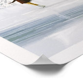 サンバレーアイダホヴィンテージ旅行ポスター ポスター (角)