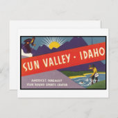 サンバレーアイダホ ポストカード (正面/裏面)