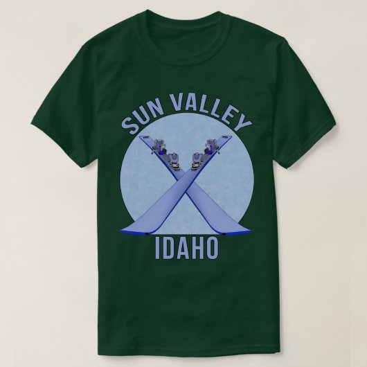 サンバレーアイダホ Tシャツ (デザイン正面)