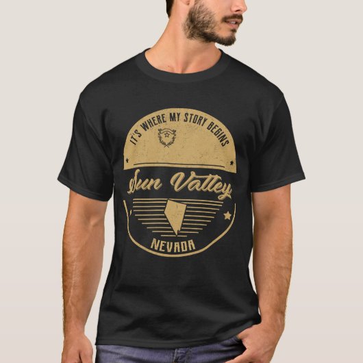 サンバレーネバダ私の話が始まる場所 Tシャツ (正面)