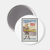 サンバレーロッジアイダホ マグネット (正面/裏面)