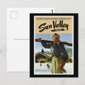 サンバレー、アイダホ旅行 ポストカード (正面/裏面)