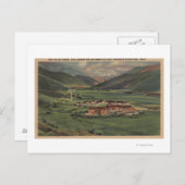 サンバレー、IDView of Sun Valley Lodge ポストカード (正面/裏面)