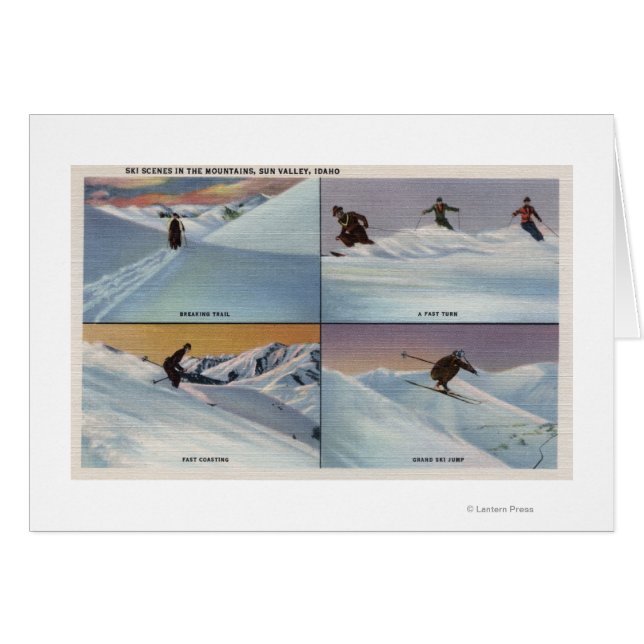 サンバレーID – スキー (正面横)