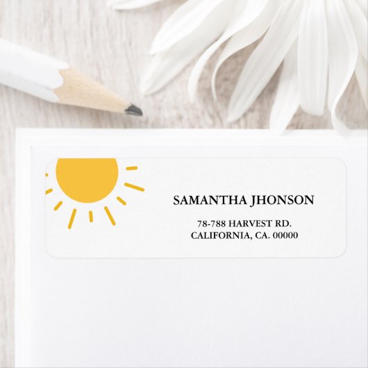 サンバースデーのまわりにパーティーの最初の旅 ラベル (インサイチュ)