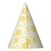 サンバースデーのまわりにパーティーハット第1回 – Yello パーティーハット (裏面)