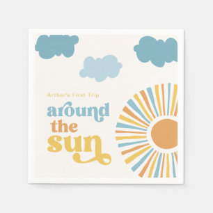 サンバースデーパーティナプキンス スタンダードカクテルナプキン