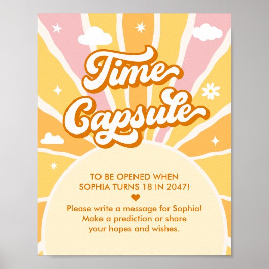 サンバースデーパーティーガールタイムカプセル ポスター (正面)