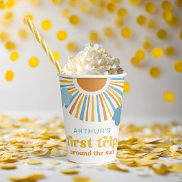 サンバースデーパーティー紙カップ 紙コップ