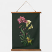 サンバードカエルとカメレオン熱帯アフリカ美術 吊り下げ型タペストリー (正面3)