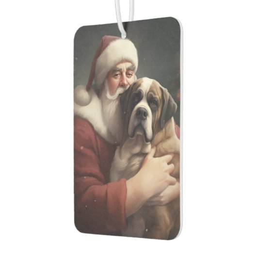 サンバーナルドウィズサンタクロースフェスティバルクリスマス カーエアーフレッシュナー (左)