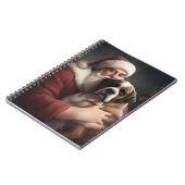 サンバーナルドウィズサンタクロースフェスティバルクリスマス ノートブック (左側)