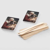 サンバーナルドウィズサンタクロースフェスティバルクリスマス ハンドファン (組立なし)