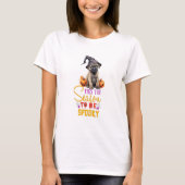 サンバーナード今が今の季節不気味 Tシャツ (正面)