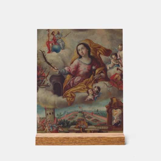 サンバーバラヴァージンと殉教者 アクリルサイン (正面)