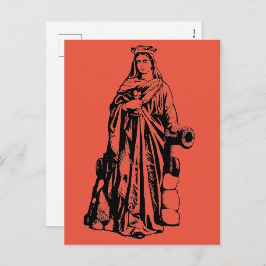 サンバーバラヴァージンと殉教者 シーズンポストカード (正面/裏面)