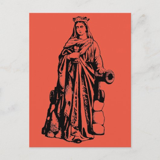 サンバーバラヴァージンと殉教者 シーズンポストカード (正面)