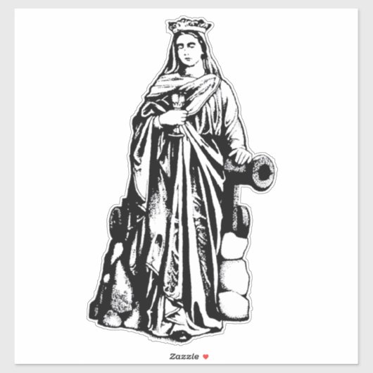 サンバーバラヴァージンと殉教者 シール (シート)