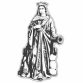 サンバーバラヴァージンと殉教者 シール (正面)