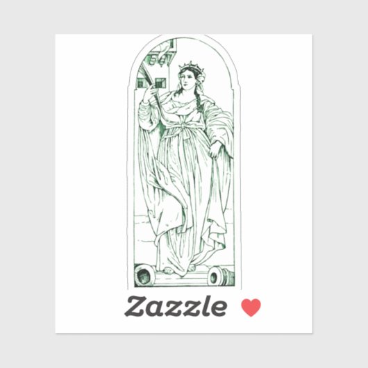 サンバーバラヴァージンと殉教者 シール (シート)