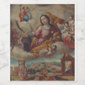 サンバーバラヴァージンと殉教者 ワインラベル (シングルラベル)