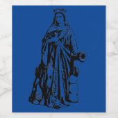 サンバーバラヴァージンと殉教者 ワインラベル (シングルラベル)