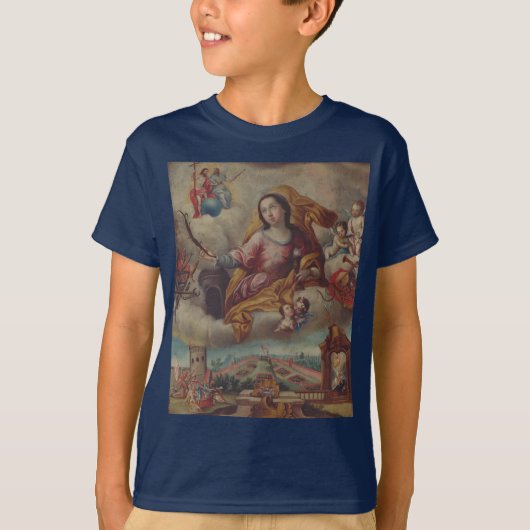 サンバーバラヴァージンと殉教者 Tシャツ (正面)