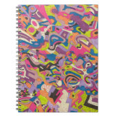 サンバ抽象芸術 ノートブック (正面)