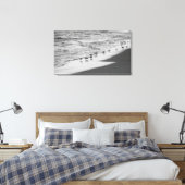 サンパイパーを追いかける キャンバスプリント (インサイチュ (寝室))