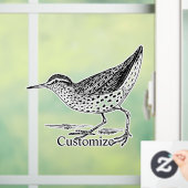 サンパイパーショアバード雷鳴_入り ウィンドウサイン (ホーム)