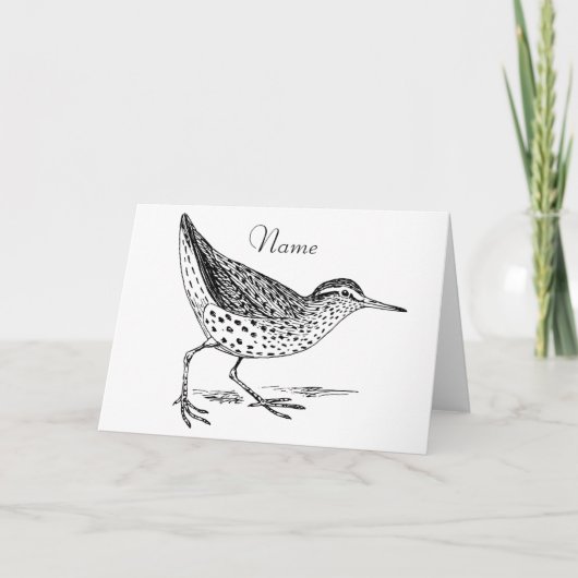 サンパイパーショアバード雷鳴_入り カード (正面)