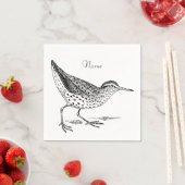 サンパイパーショアバード雷鳴_入り スタンダードカクテルナプキン (インサイチュ)