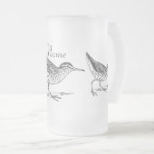 サンパイパーショアバード雷鳴_入り フロストグラスビールジョッキ (正面右)