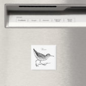 サンパイパーショアバード雷鳴_入り マグネット (インサイチュ (食洗機))