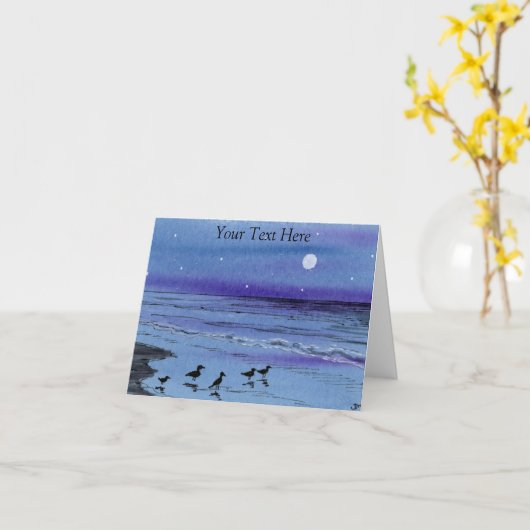 サンパイパー カード (黄色い花)