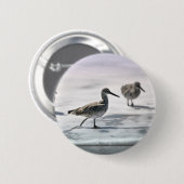 サンパイパー 缶バッジ (正面&裏面)