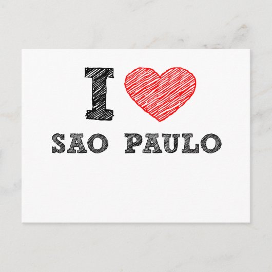 サンパウロが大好き ポストカード (正面)
