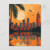 サンパウロへの旅行 ポストカード (正面)