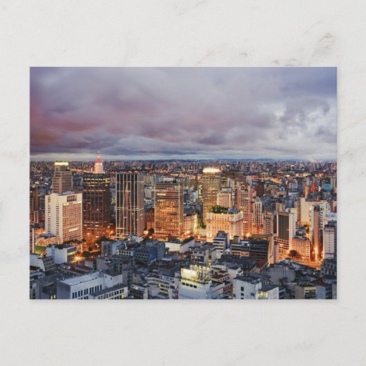 サンパウロシティスケープ ポストカード (正面)