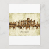 サンパウロブラジルの都市の風景 シーズンポストカード (正面)