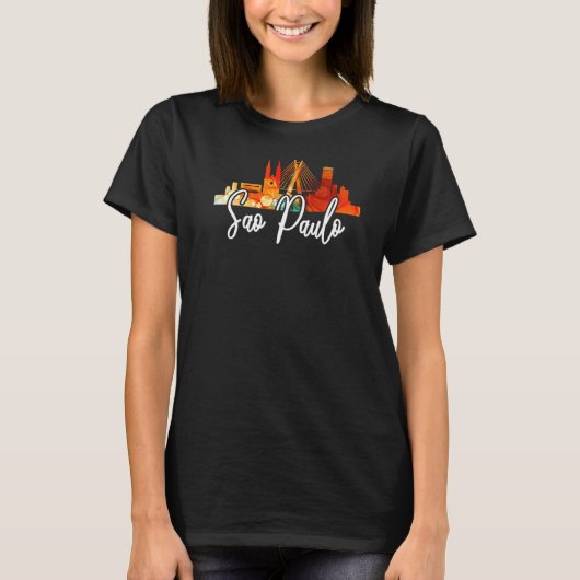 サンパウロブラジルブラジル土産 Tシャツ (正面)