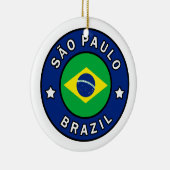 サンパウロブラジル セラミックオーナメント (右)