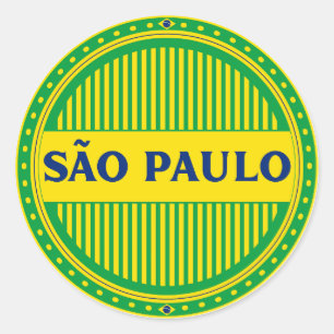サンパウロ市プライド - ブラジル人のアイデンティティ ラウンドシール