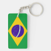 サンパウロ市旗ブラジルのシンボル キーホルダー (裏面)